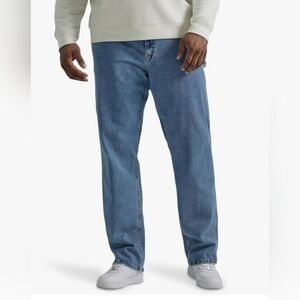 Lee Mens Big And Tall Workwear Union Fade Carpenter Jeans Size 56x32